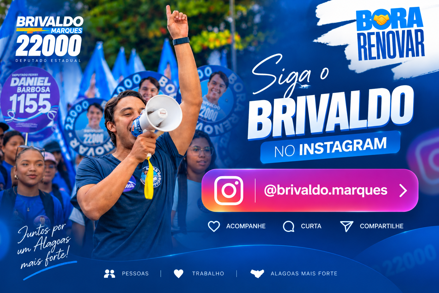 Instagram oficial de Brivaldo Marques